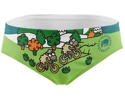Otso Kukuxumusu Slip De Bain Bike Vert M Homme
