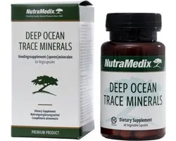 Nutramedix Deep ocean trace minerals 60 Vegetarische capsules