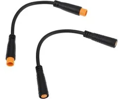 2pcs 3 pin sensor throttle with thumb operated cables 150mm for M8 electric bike - ShopVlot