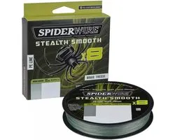 Spiderwire Stealth Smooth 8 - Vert Moss - 10,3kg - 0,11mm - 300m - Vert