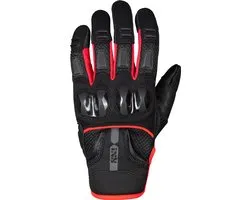 IXS Matador-Air 2.0 Zwart Rood Handschoenen - Handschoen