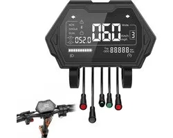 Display voor KuKirin G2 PRO / KuKirin G2 MAX - TFM13-FEIMI-4 - Display moederbord - Waterdicht - Zwart