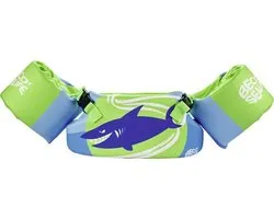 Ensemble de natation BECO-SEALIFE, vert, 15-30 kg, brassards & harnais de natation