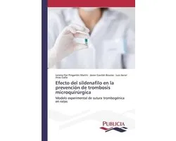 Efecto del sildenafilo en la prevención de trombosis microquirúrgica
