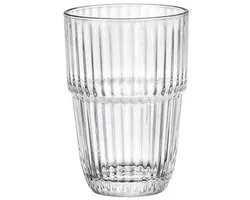 Bormioli Rocco Barshine Longdrinkglazen 38 cl / 380 ml | Set van 6 Stuks | Geschikt voor Cocktails en Frisdrank | Glas | Vaatwasserbestendig