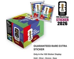 Display 100 Packs Panini FIFA World Cup 2026