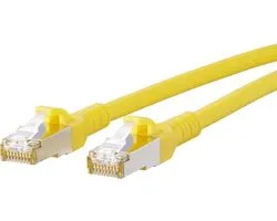BTR NETCOM - Cat6A netwerkkabel - Geel - 2 meter