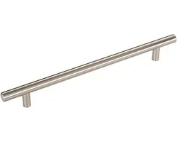 10 Stück SOTECH Stangengriff G1 Ø 12 mm Edelstahloptik BA 192 mm Möbelgriff Schrankgriff