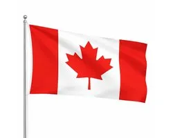 Het Vlaggenschip - Vlag Canada - 90 x 150 centimeter - Canadese Vlag