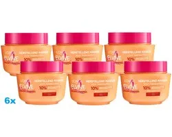 L’Oréal Paris Elseve Dream Long Haarmasker – 6 x 300 ml – Voor Lang & Beschadigd Haar – Herstellend Masker