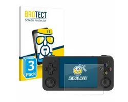 Screenprotector 3 Stuks voor Anbernic RG35XX H Beschermglas transparant