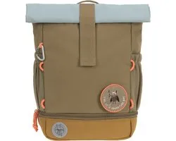 Lässig rugzak voor kinderen Mini Rolltop Backpack - Nature olive