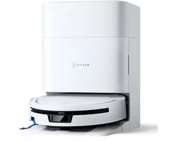 Ecovacs Deebot T90 Max Pro Omni – Robotstofzuiger Met Dweilfunctie – 40.000 Pa – 9,5 cm Ultradun – ZeroTangle 4.0 Anti-klit – Omni-Station – Wit