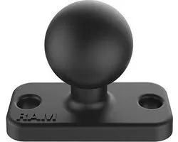 RAM Mount B-Kogel (25 mm) Aluminium Basis Rechthoek 25 x 51 mm - RAM-B-202U-12