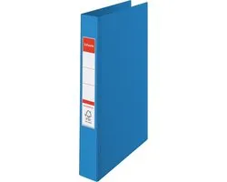Esselte Vivida Kunststof 23-Rings Ringband - voor A4 Documenten - Rugbreedte van 42mm - Blauw