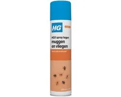 HG X - Spray tegen Muggen & Vliegen - Effectieve Bestrijding - 400 ml - 1 stuk