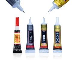 Rosfix Ensemble de Colles Universelles - Embout Précis - E-8000 15ml, T-7000 15ml, B-7000 15ml, Super Glue