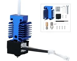 Ender 3 V3 SE Hotend Kit 300℃ Bimetaal Heatbreak Plated Nozzle Hoge Temperatuur Hoge Snelheid Extruder Printkop w/Siliconen Sok Compatibel met Creality Ender3 V3 SE 3D-printer