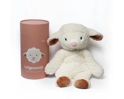 Lotgenootje Verzwaringsknuffel Schaap - 45cm/2kg - Verzwaarde Knuffel - Weighted Stuffed Animal - Voor kinderen & volwassenen - Sensorisch Speelgoed - Zware Knuffel Anxiety - Plushie