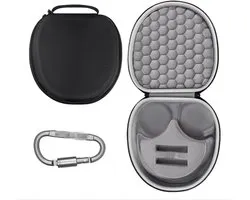 étui de transport rigide adapté pour les casques Sony WH-CH710N/WH-CH700N/WH-CH720N - sac de protection de voyage (noir