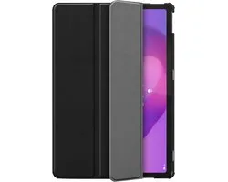 Étui Cazy pour tablette Lenovo Idea Tab - Bookcase pliable en trois parties - Zwart
