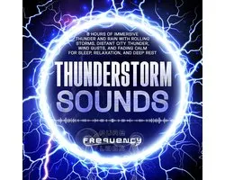 Thunderstorm Sounds: 8 Hours of Immersive Thunder and Rain with Rolling Storms, Distant City Thunder, Wind Gusts, and Fading Calm for Sleep, Relaxation, and Deep Rest