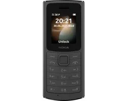 Nokia 110 4G, Dual SIM, 4,57 cm (1.8"), Zwart