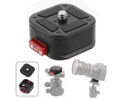 Fokelyi - Snelkoppelingsplaat voor camera - Accessory Quick Release Plate - Snelkoppelingsbasis - 38mm - Arca statiefkop