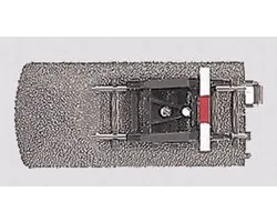 H0 Märklin C-tracks (avec ballast) 24977 Embout avec bloc de frappe 77,5 mm