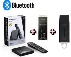 Formuler Z11 Pro BT Edition (Upgraded Version) + 32GB USB + Qsmarter Lader - Android 4K Set Top Box - Bluetooth remote