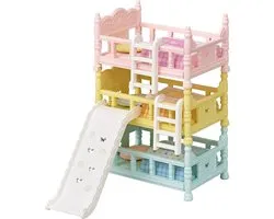 Sylvanian Families 5741 Lit superposé pour trois - meubles de maison de poupée