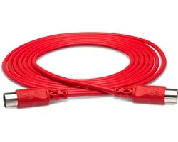 Hosa MID310RD MIDI kabel 3m, rood