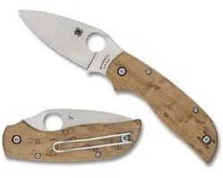 Spyderco Chaparral Slipit Birdseye Maple CTS XHP PE