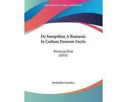 de Sumptibus a Romanis in Cultum Deorum Factis