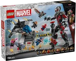 LEGO – 76314 – LEGO Marvel bouwset – Quinjet – Ant-Man figuur