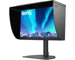 BenQ Creative Pro SW272QN Moniteur Design Graphique - Écran - AdobeRGB - 90W - Affichage pour Photographes - Rétro-éclairage LED - 27 pouces