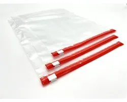 Hersluitbare Zakjes met Zipsluiting - 50 stuks - 40x40 cm - Transparant - Gripzakjes - Ziplock - Luchtdicht - Zipper Pouches