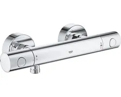 Mitigeur de douche thermostatique, chrome
