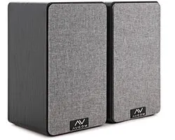 AVCOM 5 Bookshelf Speaker Pair, Black