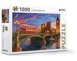 Rebo legpuzzel 1000 stukjes - London Bridge
