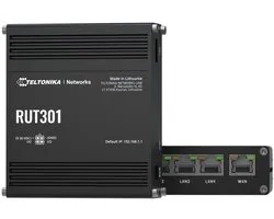 Teltonika RUT301, industriële router met 4 lan poorten
