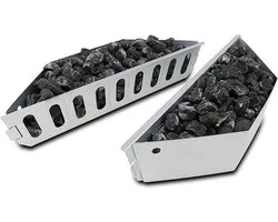 GFTIME 7403 Houtskoolmand voor Weber Houtskoolbriket - Directe en Indirecte Warmte Grill - Houtskoolmanden (2 stuks) - kopen