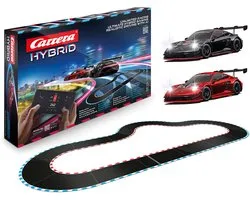 Circuit Carrera - HYBRIDE - Devil Drivers - Porsche 911 GT3 R - Black Devil - - Red Devil-- AI Gaming 6,09 m
