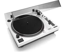 Lenco Platenspeler - Direct drive - USB digitalisering - DJ Draaitafel - L-3810WH - Wit