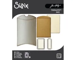 Sizzix • Tim Holtz Thinlits Die Set Vault Oreiller Boîte et sac