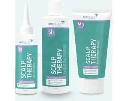 Neofollics Behandeling voor roos / Seborroïsch Eczeem en Psoriasis - Shampoo 250ml - Masker 175ml - Lotion 90ml