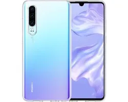 Coque Huawei P30 Housse Siliconen - Housse Huawei P30 Housse Siliconen - Transparente