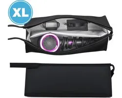 YONO Étui de voyage adapté pour Dyson Airwrap - Sèche-cheveux Supersonic - Sac de rangement pour coiffeur - Sac de voyage pour lisseurs de cheveux - Zwart