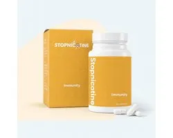 StopNicotine - Arrêt du tabac - Supplément immunitaire pour soutenir le système immunitaire pendant le sevrage nicotinique - 60 pièces