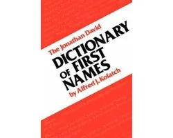 The Jonathan David Dictionary of First Names